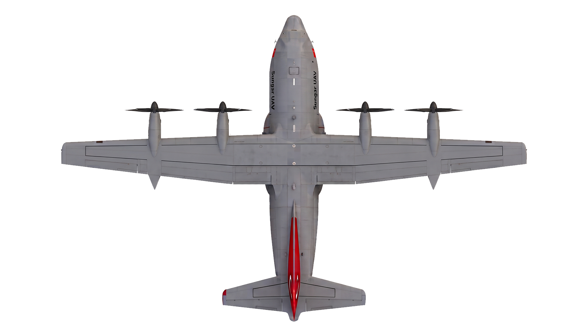 ARKIS SUNGAR VTOL Aircraft - Top View